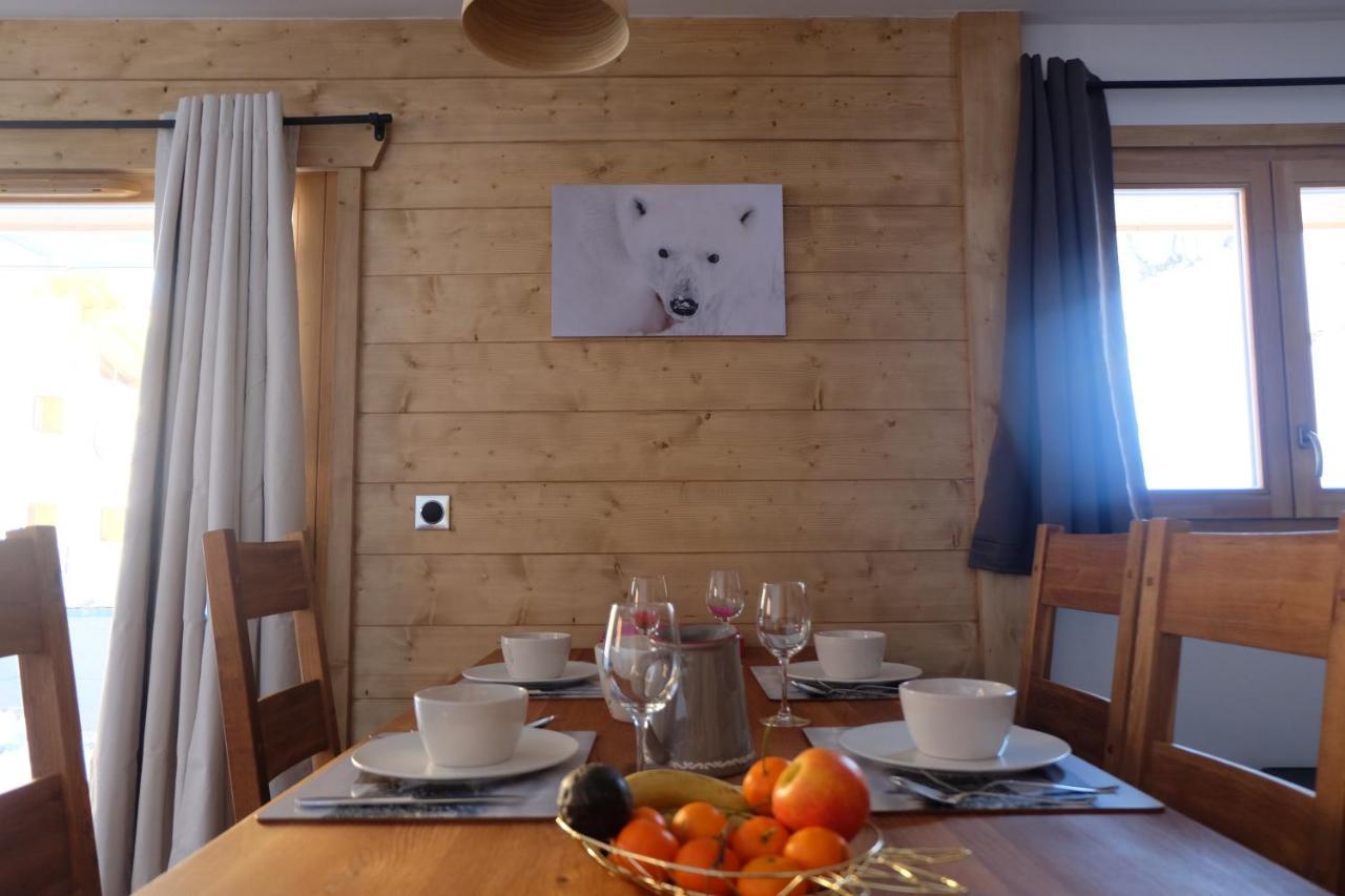 Appartement Soleil Blanc Residence Lodge Des Neiges ทีนเญอ ภายนอก รูปภาพ