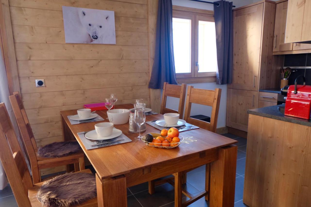 Appartement Soleil Blanc Residence Lodge Des Neiges ทีนเญอ ภายนอก รูปภาพ