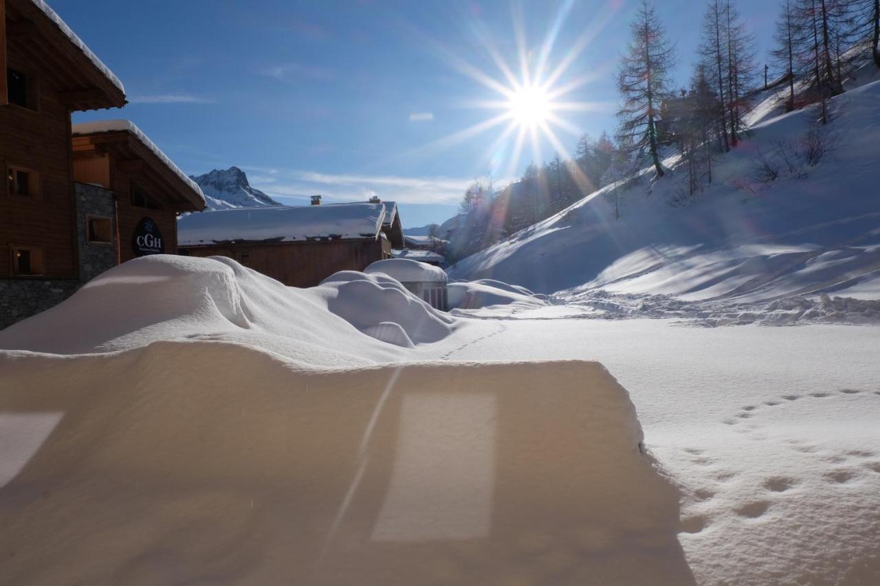 Appartement Soleil Blanc Residence Lodge Des Neiges ทีนเญอ ภายนอก รูปภาพ