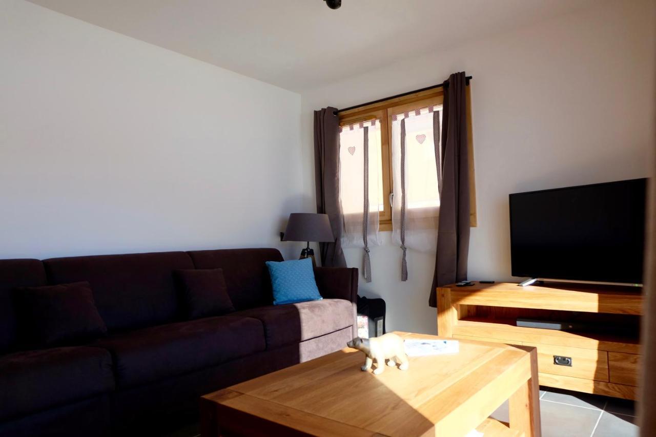 Appartement Soleil Blanc Residence Lodge Des Neiges ทีนเญอ ภายนอก รูปภาพ