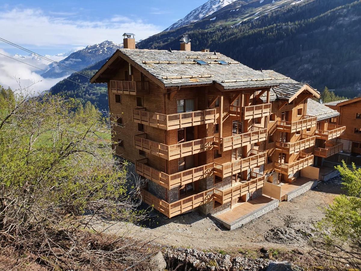 Appartement Soleil Blanc Residence Lodge Des Neiges ทีนเญอ ภายนอก รูปภาพ